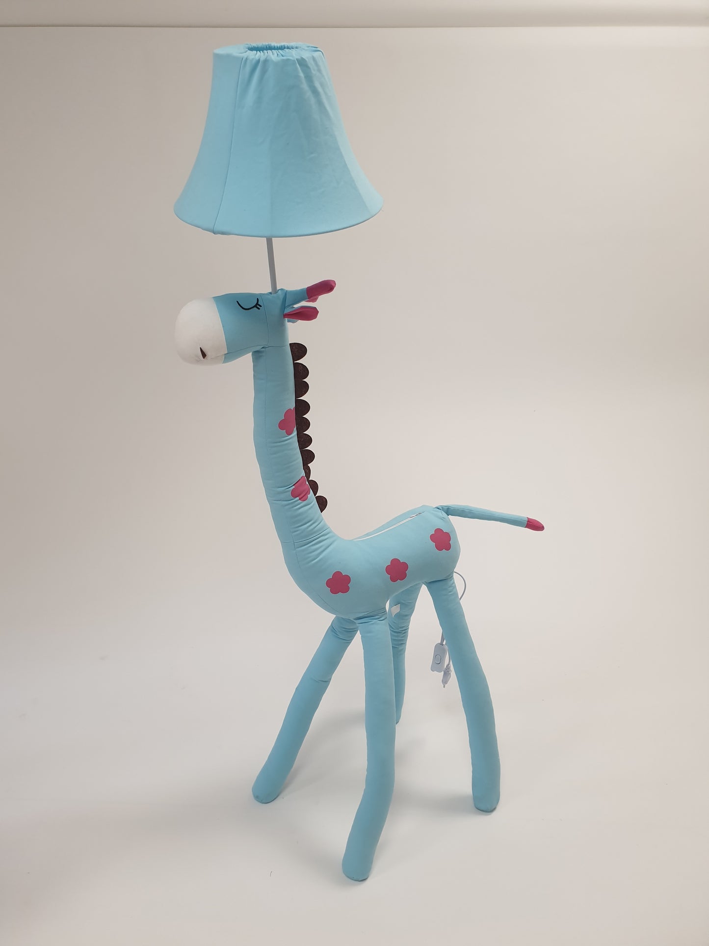ZENZOO Lichtfreund Giraffe blau Standleuchte Stehleuchte Kinderzimmerlampe