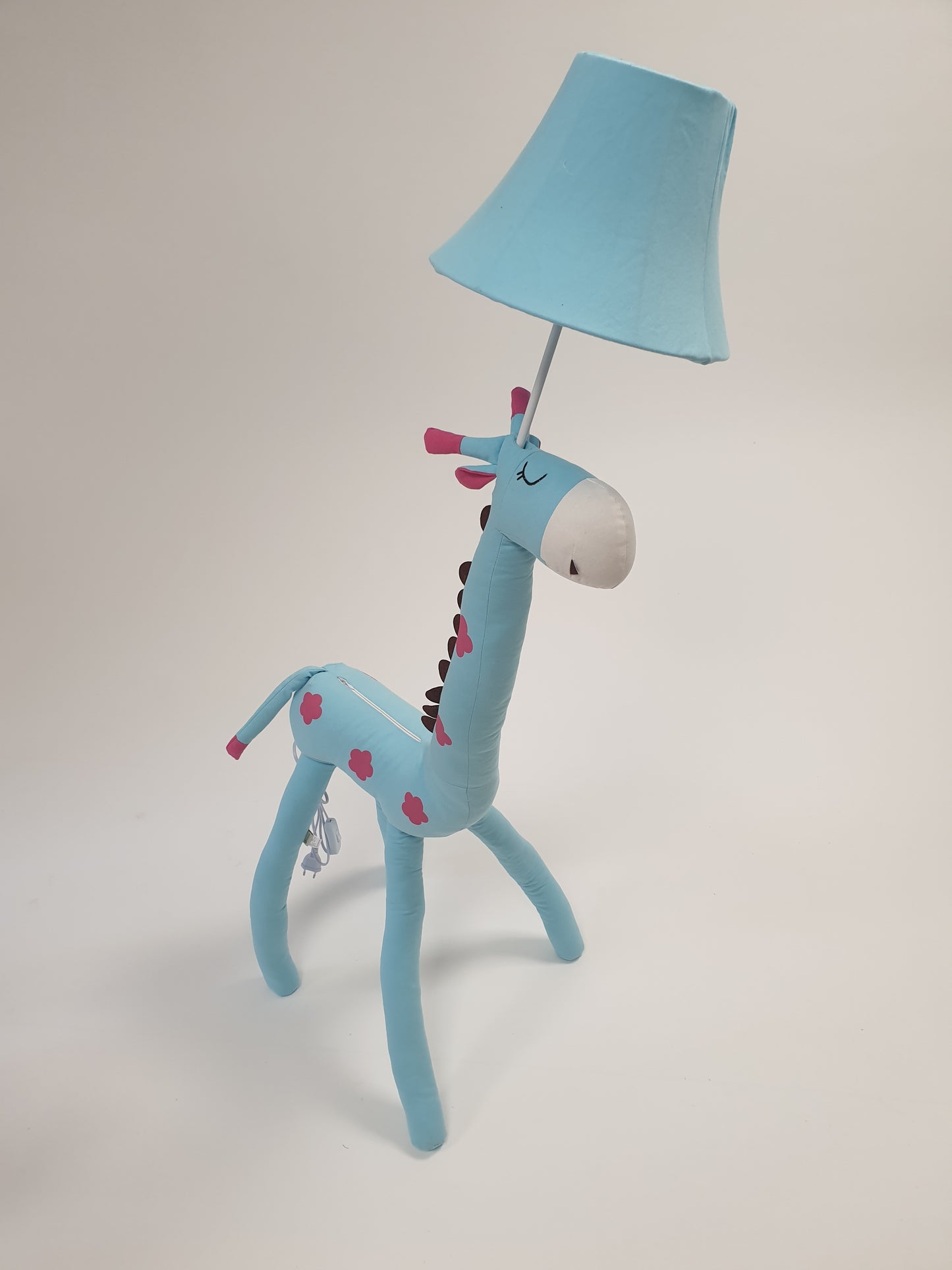 ZENZOO Lichtfreund Giraffe blau Standleuchte Stehleuchte Kinderzimmerlampe