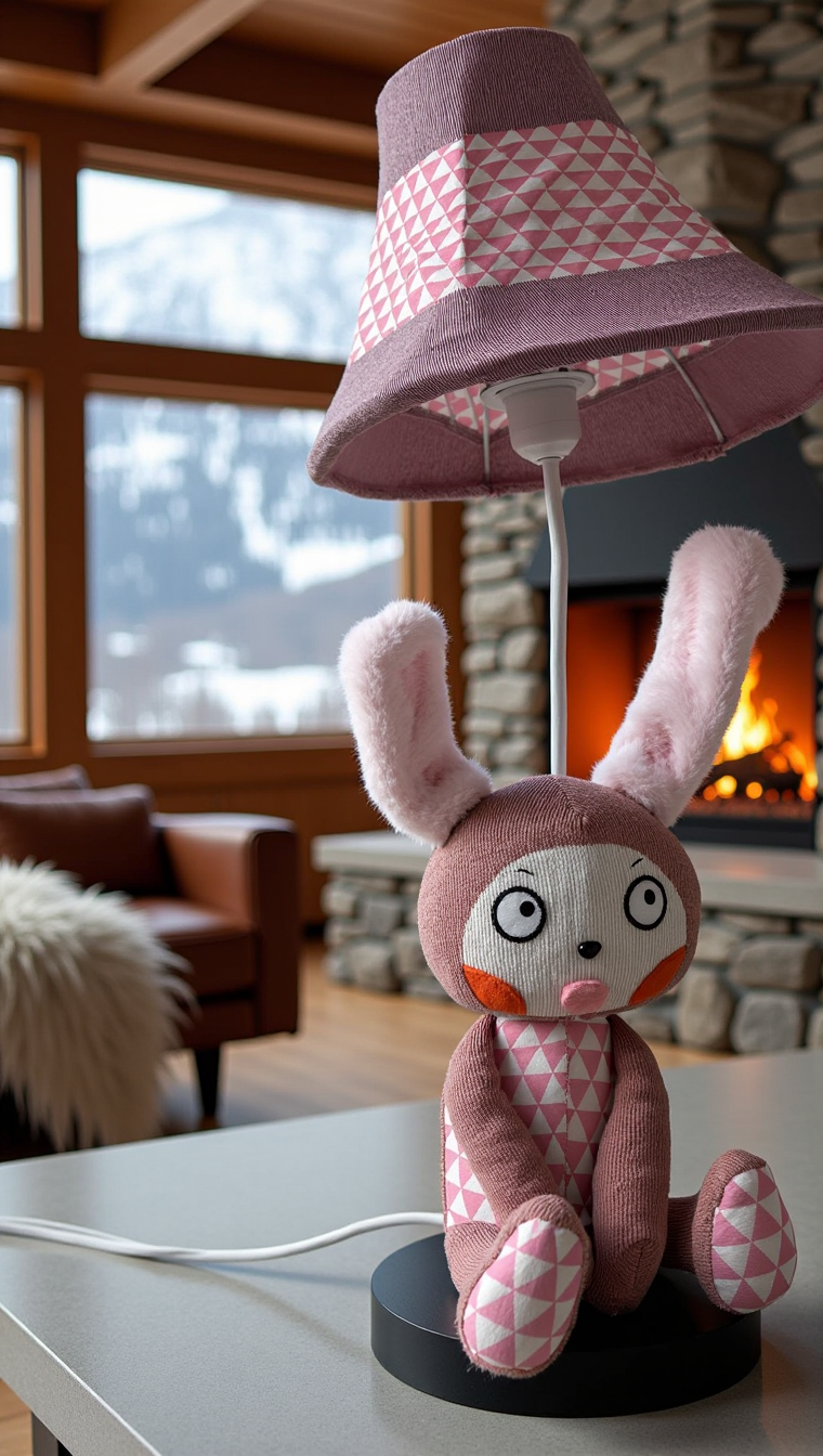ZENZOO Lichtfreund Kaninchen Hase Nachttischleuchte Schreibtischleuchte